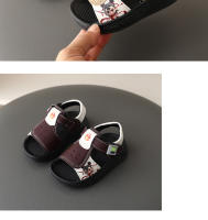 Sandalias de bebé niño verano nuevos niños lindos dibujos animados guapos sandalias de playa de moda zapatos para niños. - details 9