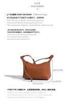 Nuevo bolso de moda estilo cometa, bolso baguette para las axilas, bolso oblicuo de un solo hombro de moda, bolso de mujer - details 3