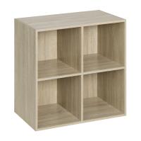 Estante de Libros de Madera 4 Unidades de Cubo para Dormitorio, Sala de Estar, Habitación de Niños - details 6