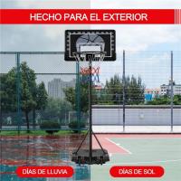 Canasta de Baloncesto Portátil Ajustable en Altura 184,5-214cm Ideal para Niños de 4 a 10 Años - details 3