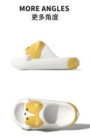 Zapatillas frescas de dibujos animados desgaste de verano lindo hogar interior zapatillas de baño de fondo suave antideslizante transpirable pareja sandalias - details 8