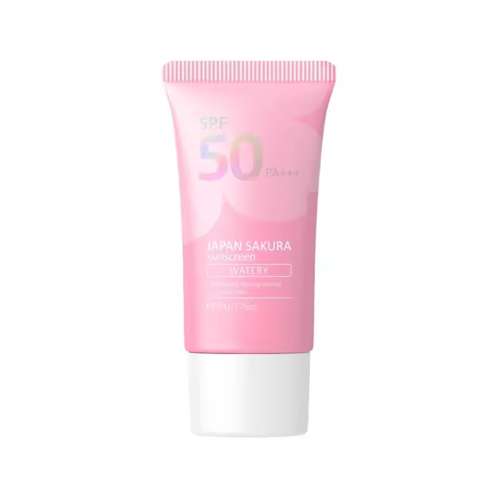 Crema Solar SPF50+ Flor de Cerezo - Protección UV Intensa, Textura Ultraligera e Hidratante 50g - 1