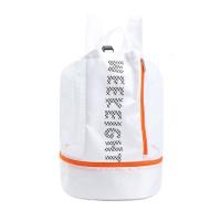 Mochila de malla para natación seca y húmeda, bolsa de almacenamiento transparente y transpirable para ciclismo, bolsillo para zapatos, mochila escolar Visible de gran capacidad para viaje - details 4