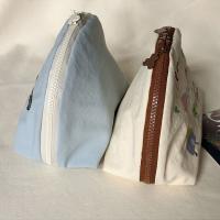 Bolsa de cosméticos con bordado de dibujos animados, bolsa de maquillaje de nailon con animales de tela, bolsa de almacenamiento portátil ligera para el cuidado de la piel, almacenamiento de lápiz labial - details 17