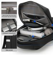 Mochila de negocios para hombre, mochila impermeable para ordenador, tela Oxford, gran capacidad, Busines de carga USB - details 7