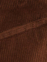 Minifalda Vintage de pana para mujer, falda acampanada de cintura alta, elegante e informal para oficina, Otoño e Invierno - details 8