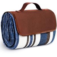 Manta de picnic impermeable extra grande, manta de playa de viaje de 3 capas con esterilla, esterilla de camping al aire libre - details 14