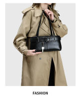 Bolso de hombro para las axilas Bolso de locomotora con bloqueo de cinturón retro Bolso de viaje de moda - details 11