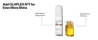 Add Olaplex No.7 for even more shine