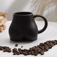 Taza de Cerámica Creativa Diseño de Cuerpo en Forma de Cojín Sabor a Leche - details 1