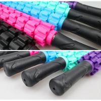 1PCS 9-Wheel Full Body Muscle Massager Roller Stick Acupressure Trigger Point Recovery Tool Deep Relax Gear Massage Stick - details 2