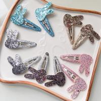 Clips de Cabello de Conejo BB de Flores Brillantes 10 Piezas Hechas a Mano para Niñas Lindas - details 5
