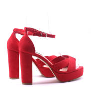 Calzados Soraia Sandalia Antelina Mujer Fiesta Tacón Cerrado Hebilla Moda 2023 - details 10