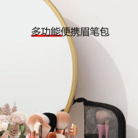 Bolsa de Maquillaje Portátil para Viajes Organizador de Pinceles de Maquillaje Compacto - details 1