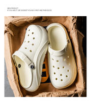 Agujero zapatos de los hombres de verano nuevo desgaste sandalias deportes zapatos de playa sandalias de los hombres de un pie medio bolsa de apoyo cabeza - details 7