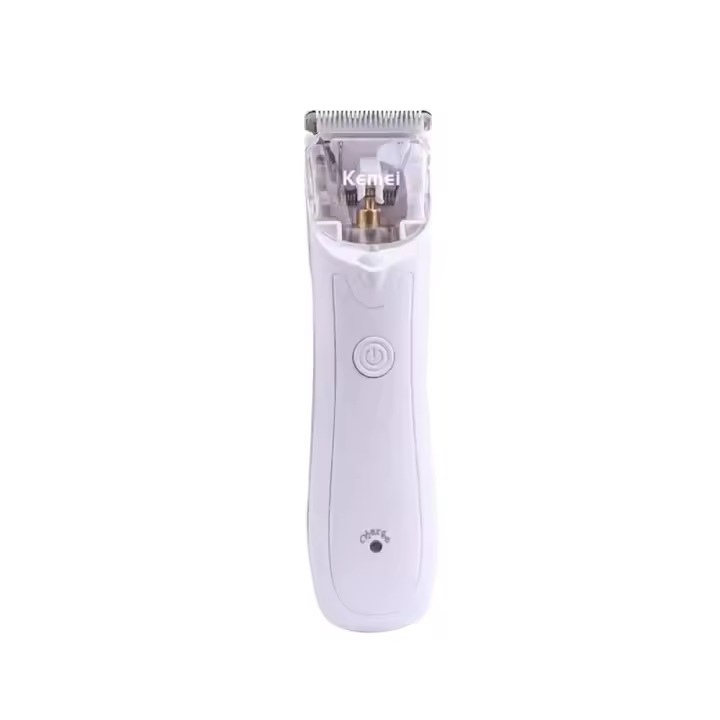 Kemei-cortadora eléctrica de pelo para hombre y mujer, afeitadora de ingle, afeitadora, afeitadora, higiene, cuchilla de cerámica - 1