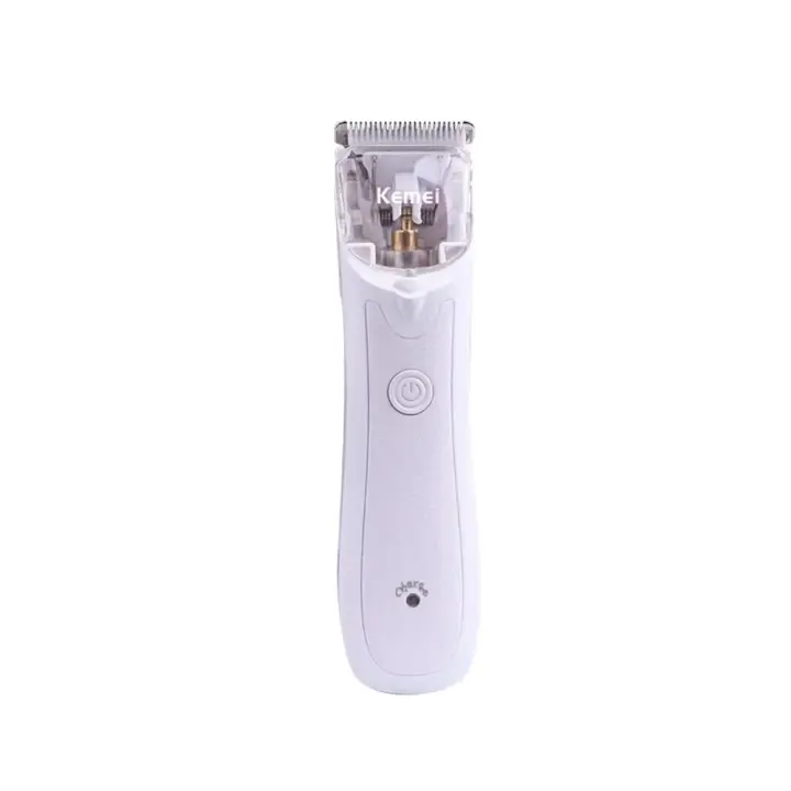 Kemei-cortadora eléctrica de pelo para hombre y mujer, afeitadora de ingle, afeitadora, afeitadora, higiene, cuchilla de cerámica - 1