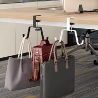 Colgador de mesa portátil para escritorio, soporte ajustable sin perforaciones para bolso, decoración de almacenamiento, gancho para bolsa colgante multifuncional - details 5