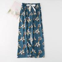 Pijamas de Algodón-Seda para Mujeres Pantalones Corporales Delgados para Embarazadas - details 18
