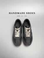 Zapatos deportivos para hombre, hechos a mano, estilo maduro, retro, de cuero, con suela gruesa y transpirable. - details 7