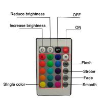 LED de buceo con batería RGB 10LED, luz subacuática para piscina de jardín nocturno, florero de boda - details 2