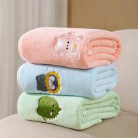 Toalla de baño impresa para bebé, absorbente, sin pelusas, patrón bordado encantador, textura ligera y suave, tacto delicado - details 9
