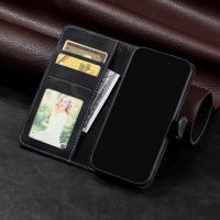 Funda clásica de cuero para teléfono móvil, carcasa con soporte para Xiaomi Redmi Note 13 Pro Plus 13R 12 Turbo 11 11S 10 10S 10T 9S 13C 12C 11A A3 - details 15