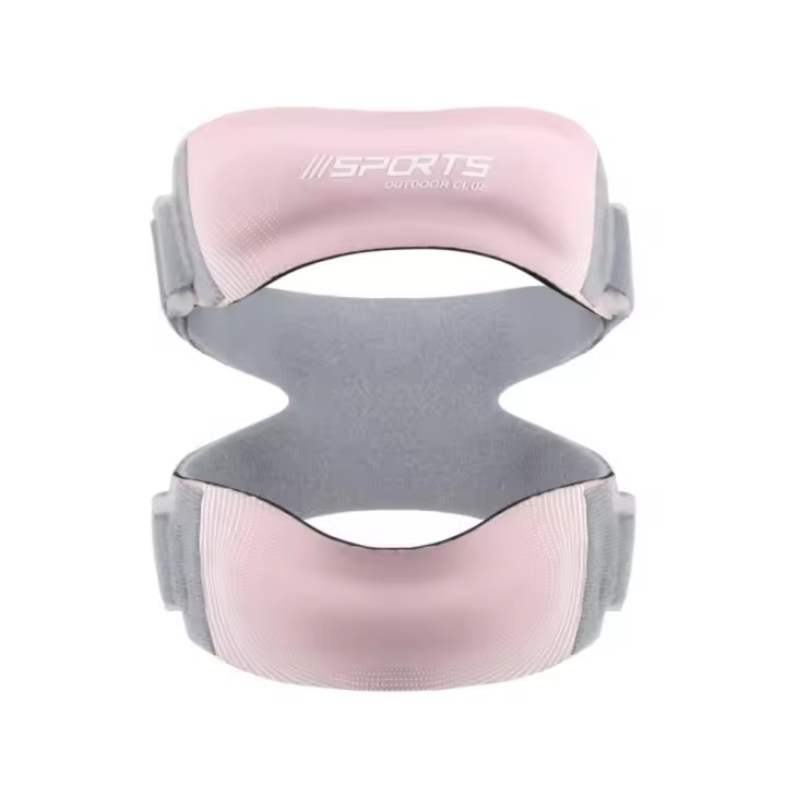 Rodillera ajustable con doble almohadilla de silicona, correa de soporte de tendón presurizada, ergonómica y cómoda funda para la rodilla - 1
