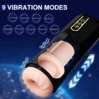 Masturbador masculino automático, taza telescópica para mamada, Vagina, Juguetes sexuales para adultos, copa de pistón para hombres, Ipx8 - details 1