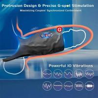 Leten Funda Vibratoria Juguetes para Adultos para Hombres Anillo Vibrador Estimulación del Punto G Juguete Sexual para Parejas Masculinas - details 5