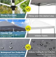Tenta de Gazebo Instantánea de 3x3M Tu Refugio al Aire Libre Plegable con Bolsa y Sandbags - details 23