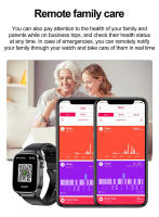 Relojes inteligentes de diagnóstico para hombres, pulsera con control del ritmo cardíaco y de la presión arterial, resistente al agua IP68, para IOS, ECG, AI, novedad de 2025 - details 18