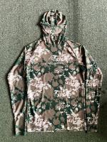 Camiseta deportiva con capucha de camuflaje para hombre, Protección solar transpirable de manga larga para surf y buceo - details 4