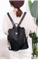 Mochila antirrobo, mujeres, ocio al aire libre, bolsa de viaje, impresión, mochila escolar de tela Oxford, mochila de moda, enviar colgante - details 10