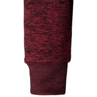 Autumn/winter men's stand-up collar striped check zipper knit top with fashion color matching - details 15