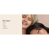 This gentle mineral SPF is for normal, oily, combo, sensitive and acne-prone skin types.