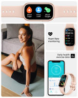 Reloj inteligente B7 para hombre y mujer, pulsera con Bluetooth, llamadas, control del ritmo cardíaco, deportes, pantalla táctil completa, para teléfono ios y Android, 2024 - details 13