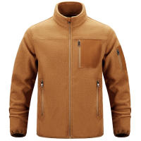Chaqueta de hombre con cuello polar, abrigo casual con múltiples bolsillos, chaquetas cómodas y elegantes - details 2