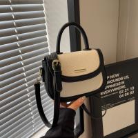 2025 nuevo color contrastante bolsa de las mujeres versátil pequeño bolso cuadrado de moda y simple hombro mensajero nuevo viajero bolsa de las mujeres - details 7