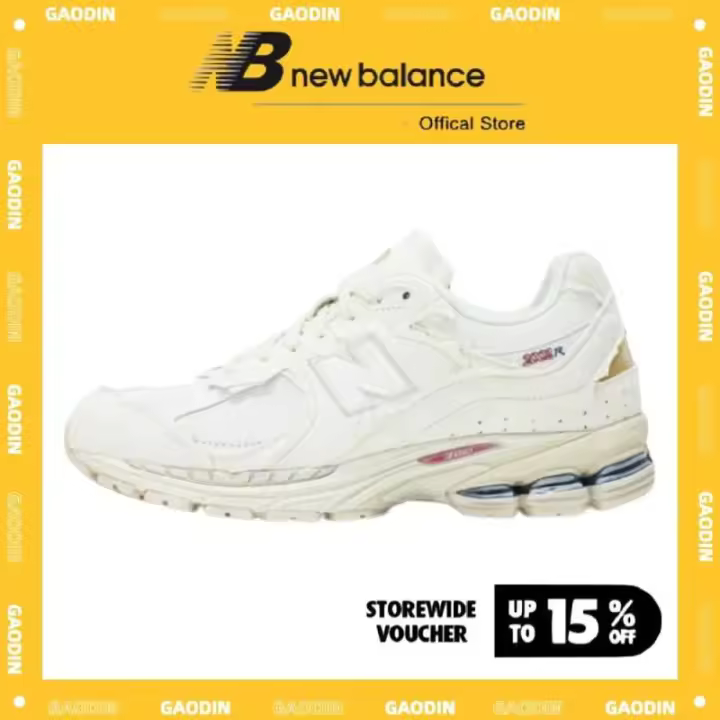 Leten NB2002R "Blanco" Zapatillas deportivas para hombre y mujer M2002RDC Pegatinas de pared - 1