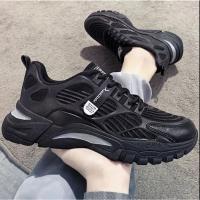 Zapatos Blancos De Suela Gruesa Transpirables Tejidos Con Mosca De Otoño, Zapatos Deportivos Informales Versátiles Altos Y Bajos - details 4