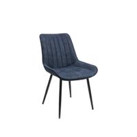 Silla de Comedor, Silla con Reposabrazos, Sillón Tapizado de PU con Efecto Vintage, Capacidad de Carga de 110 kg, para Comedor, Dormitorio, Sala de Estar, Marrón LDC085K01 - details 9