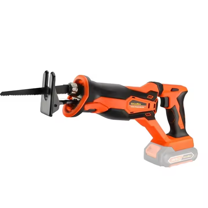 VALUEMAX - Sierra de sable inalámbrica de 20 V, 2 baterías, herramienta portátil inalámbrica para madera y metal con 3 hojas - 1
