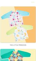Happy Fluttere Pul Baby Remo impermeable, remo de alimentación de manga larga inodoro para bebés de 6 a 24 meses - details 6