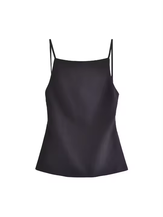 Vestido de Mujer con Cuello Halter y Lazos Moda Femenina - 1