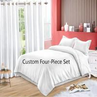 Juego de Ropa de Cama de Lujo en Gris de Marcas Barroco con Funda de Edredón y 2 Fundas de Almohada para Cama Individual y Doble Tamaño Rey Queen Twin Full - details 8