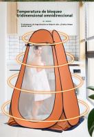 Tienda ducha camping Automático al aire libre privacidad vestidor Protección solar - details 14
