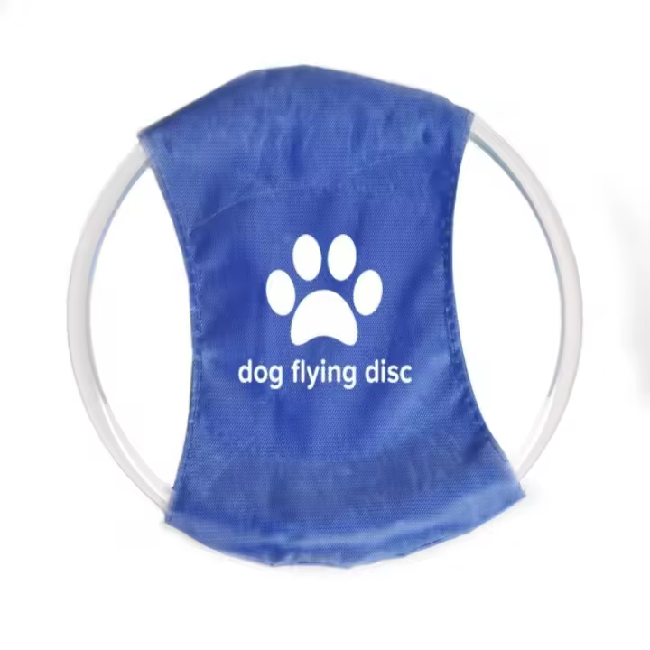 Discos voladores luminosos LED para perros, juguete interactivo brillante para adiestramiento de perros, 3 modos de luz, discos voladores luminosos para mascotas, juguete para perros - 1