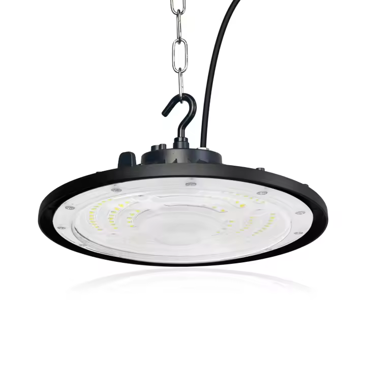 Lámpara LED UFO de Alta Bahía, Foco Industrial de 100W y 300W, IP65, Impermeable, Campana - 1