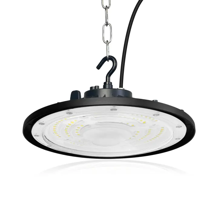 Lámpara LED UFO de Alta Bahía, Foco Industrial de 100W y 300W, IP65, Impermeable, Campana - 1